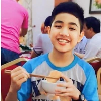 Đức Duy lúc 5 tuổi