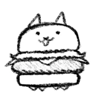 Burger cat