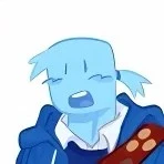 blue
