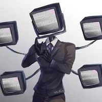 large Tv man