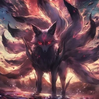 hình hồ ly trà xanh