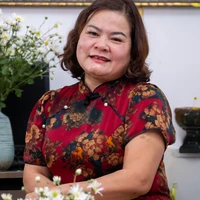 Lê Thị Nghĩa - mẹ anh
