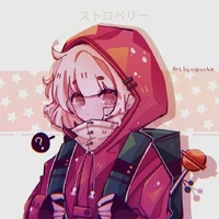 strawberry cookie