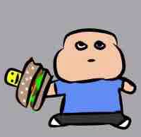 hamburger man(007n7)