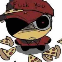 Elliot (m phải ăn pizza)