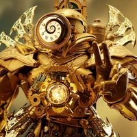 Titan Clock man/ Leon