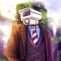 brown camera man/Bill