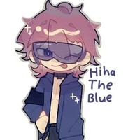 the blue