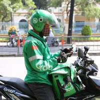 chú grab vui vẻ