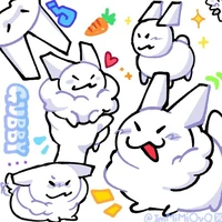 đuma nguyên một bầy thỏ nè