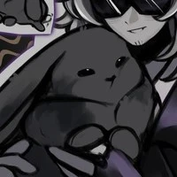 shade cute🐰⚫️