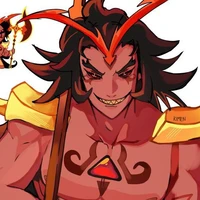 Burning spice cookie