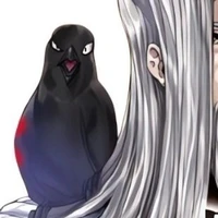 quạ (trắng + đen)