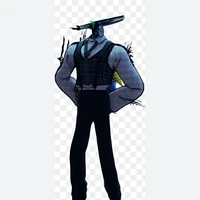 large pencil man 
