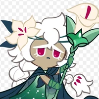 white Lily cookie