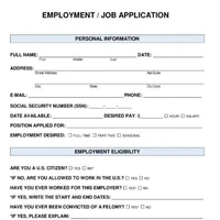 Job Application