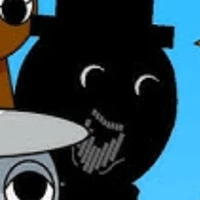black