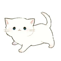 Mèo trắng bé