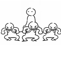 1 con người 3 con khỉ 🥰