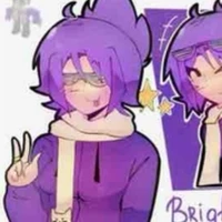 BrightEyes 💜( chị tóc tím )