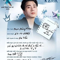 Phạm Hoàng Khoa*Karik *