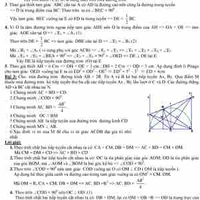 Ai đó tg ko biết ( hoặc có )
