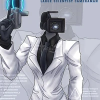 scientist large cameraman