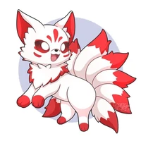 Kitsune Kaito/Dạng hồ ly mini