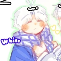 White💙
