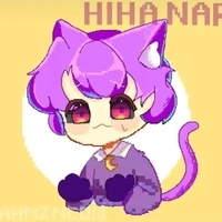 hiha catnap ( cục bông tím )