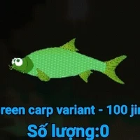 cá xanh biến dị