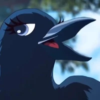 con quạ của Muichiro (Ginko)