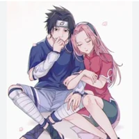 sasuke và Sakura 