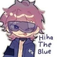 the blue