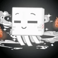 Ghast (bạch tuộc bị bạch tạng) 🤍