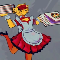 elliot ( mặc váy hồng)