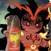 burning spice cookie