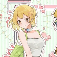 Yachi Hitoka / @𖤐Hachika