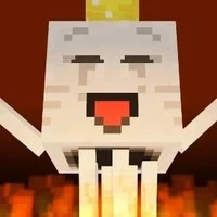 Ghast (bạch tuộc bị bạch tạng)🤍