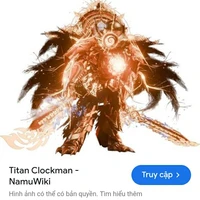 titan clock man
