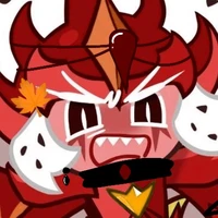 evil fire cookie