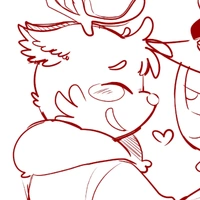 . ˙ . ꒷ ❤️🤍 ˙ Rudie 𖦹˙— 🦌🎄