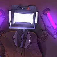 large tv man A/polymer