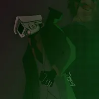 lucky camera man B/ Lucky