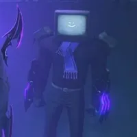 scarf tv man B/ garey