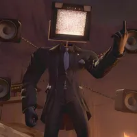 large tv man A/ wofry