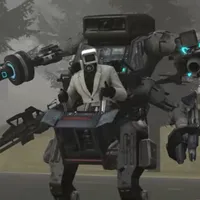 mech(scientist) cameraman
