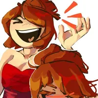 red dress girl