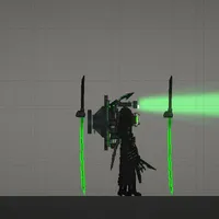 Titan flash light man