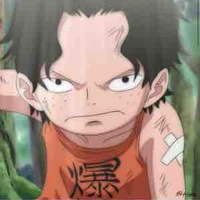 Portgas. D. Ace / nhỏ / 